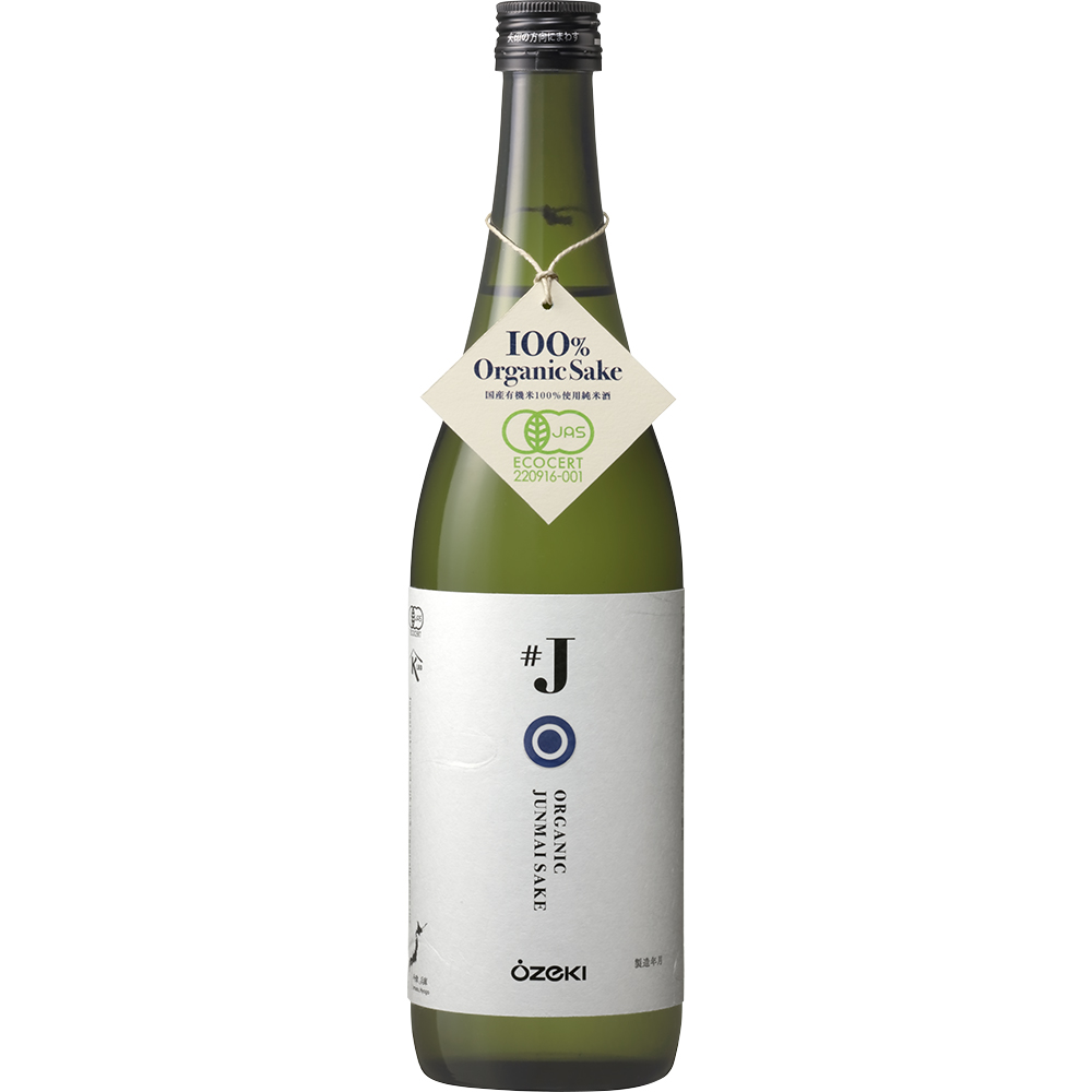 ♯Ｊ（有機米使用純米酒） ７２０ｍｌ瓶詰　[お歳暮] 