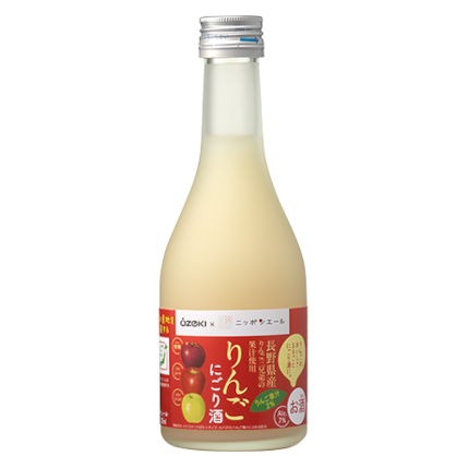数量限定　りんごにごり酒３００ｍｌ瓶詰　ニッポンエールプロジェクト参加商品 ×12本