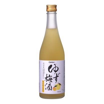ゆず梅酒 500ml瓶詰