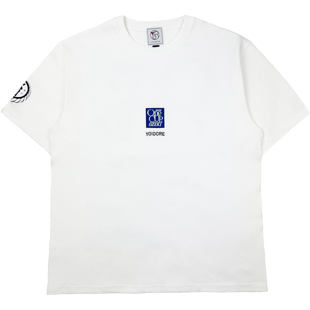 【YOIDORE】ワンカップコラボ Tシャツ ＜ホワイト・Ｍ＞